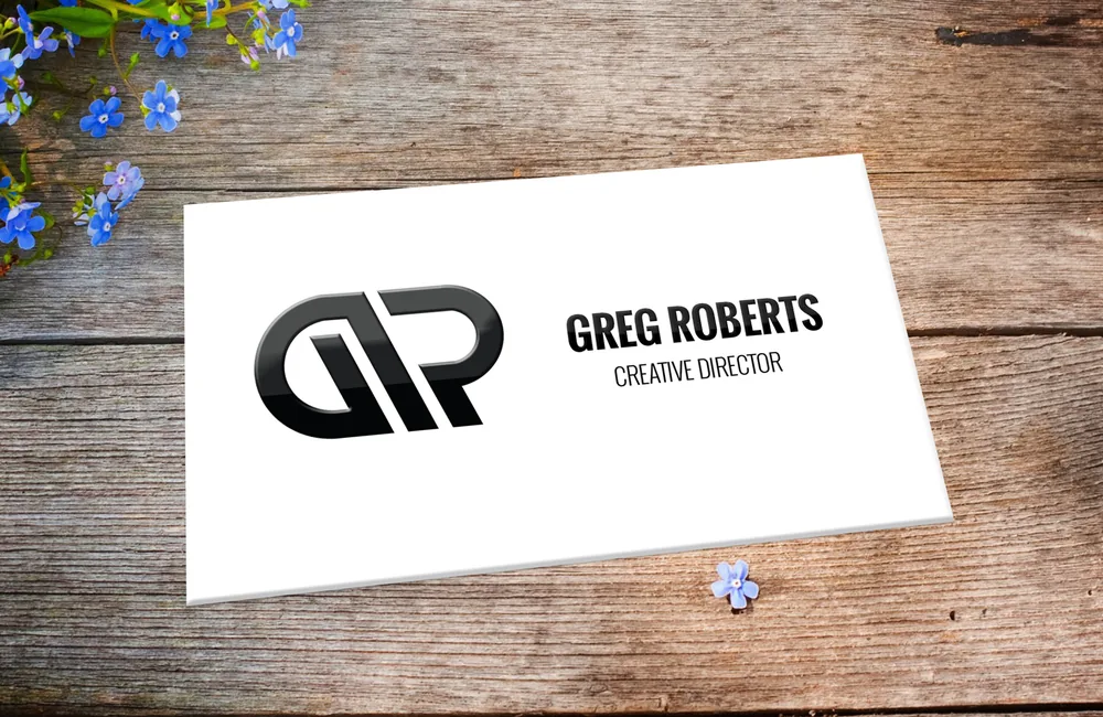 Premium business card