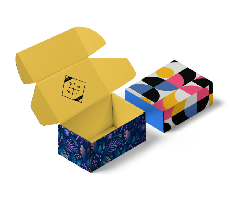 Corrugated mailer boxes