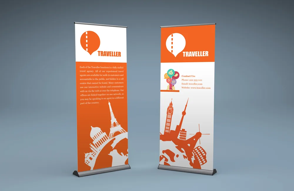 Retractable banner displays
