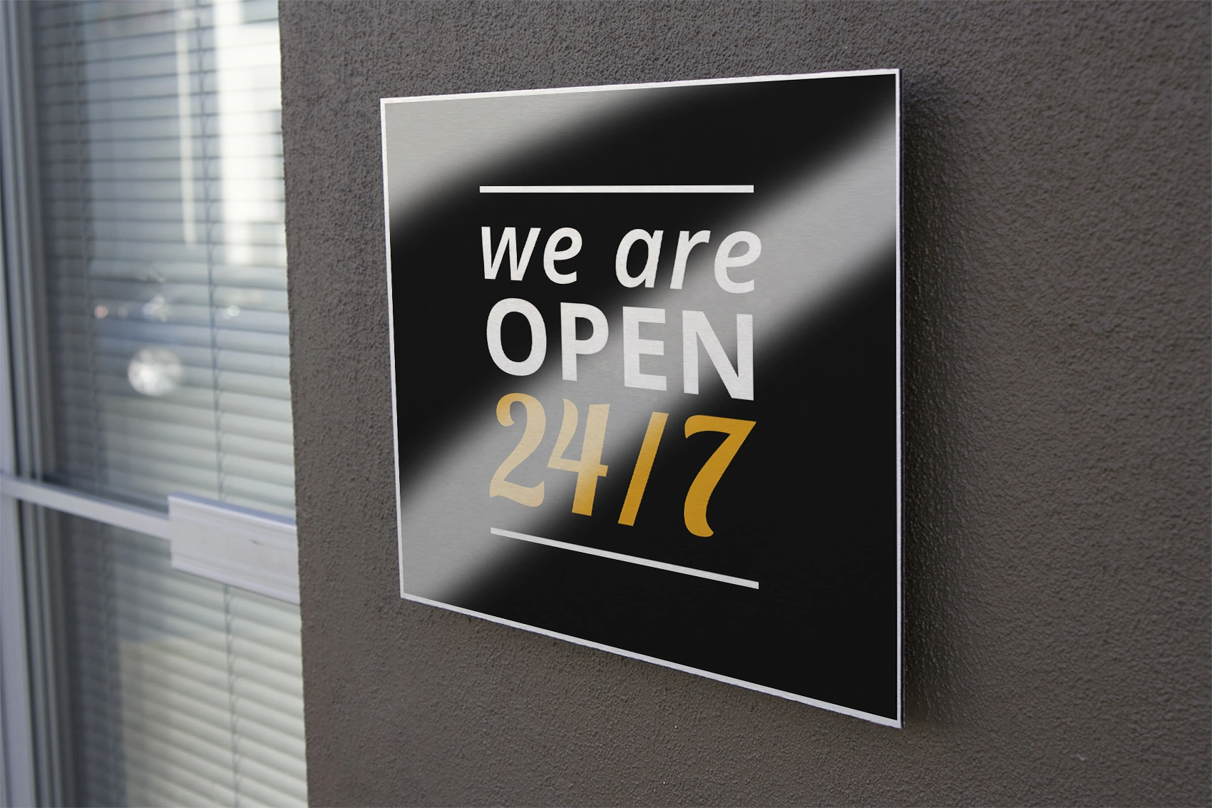 Styrene signs